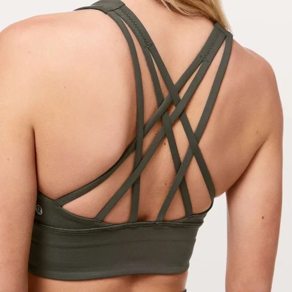 Free to Be Serene HNLL Bra. Size 6. Army Green. - Picture 2 of 5